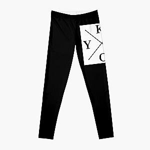 Kygo DJ Square Logo (White)   Leggings