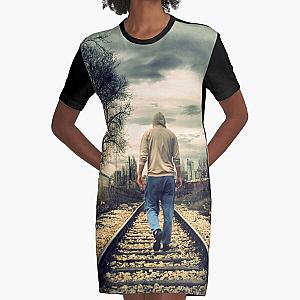 KYGO    Art Graphic T-Shirt Dress