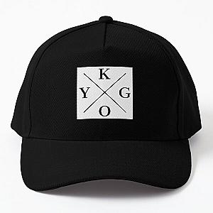 Kygo DJ Square Logo (White)   Baseball Cap