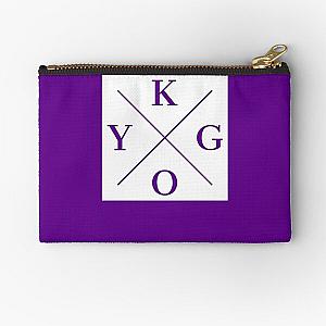 Kygo DJ Square Logo (White)   Zipper Pouch