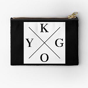 Kygo DJ Square Logo (White) Zipper Pouch