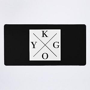 Kygo DJ Square Logo (White) Desk Mat