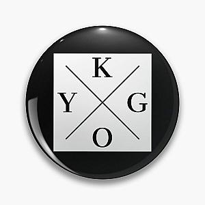 Kygo DJ Square Logo (White) Pin