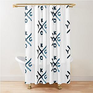 Kygo blue logo Shower Curtain