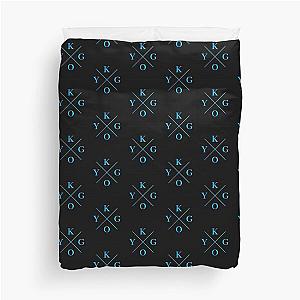 Kygo Black Blue Logo  Duvet Cover