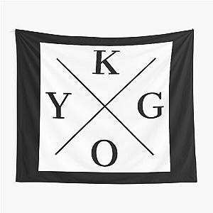 Kygo DJ Square Logo (White) Tapestry