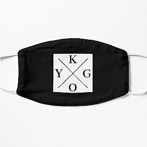 Kygo DJ Square Logo (White) Flat Mask