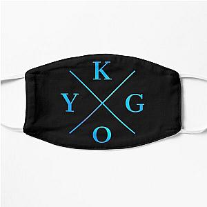 Kygo Black Blue Logo  Flat Mask