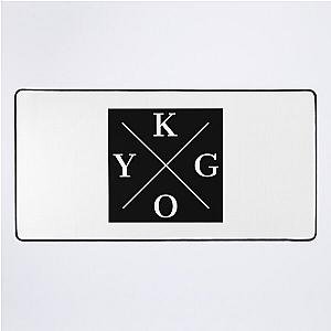 Kygo DJ Square Logo (Black) Desk Mat