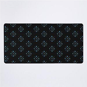 Kygo Black Blue Logo  Desk Mat