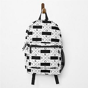 Kygo DJ Square Logo (White)   Backpack