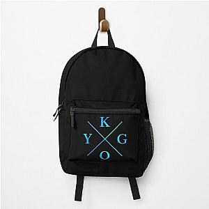 Kygo Black Blue Logo  Backpack