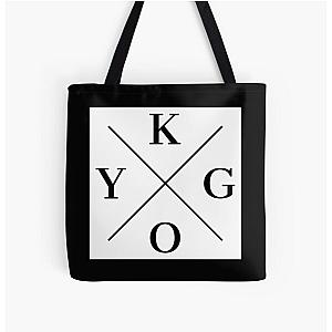 Kygo DJ Square Logo (White) All Over Print Tote Bag