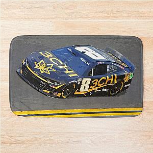 Kyle Busch racing his 2023 NASCAR race car on a bath mat