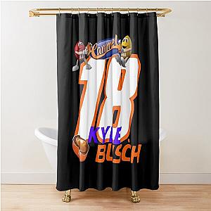 Courses by Kyle Busch Shower Curtain