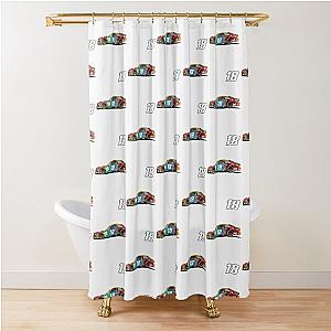 Nascar Kyle Busch 18 Shirt Perfect Gift Shower Curtain