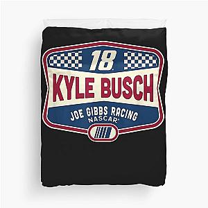 NASCAR Kyle Busch Shield Duvet Cover