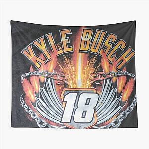 Kyle Busch Racing Tapestry