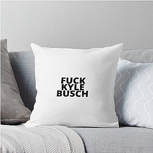 F**k Kyle Busch NASCAR Throw Pillow