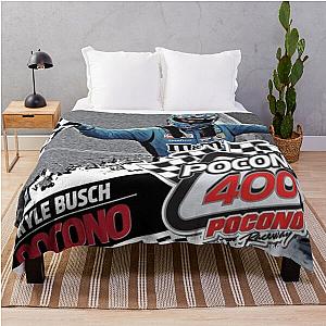 Kyle Busch Racing throw blanket