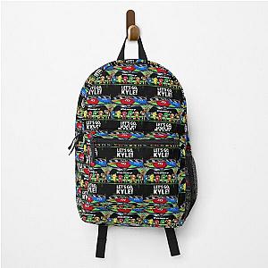 Kyle Busch racing back pack