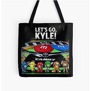 Kyle Busch racing Tote Bag