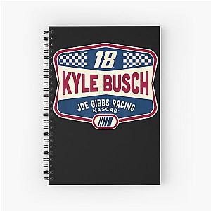 NASCAR Kyle Busch Shield Spiral Notebook