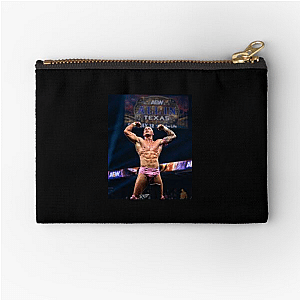 Wrestle Hard Like Kyle Fletcher Kyle Fletcher Zipper Pouches