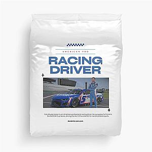 Kyle Larson NASCAR T Shirt Design for Racing Fans Duvet Cover
