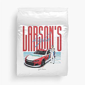 Kyle Larson NASCAR T-Shirt Design Duvet Cover for Racing Fans