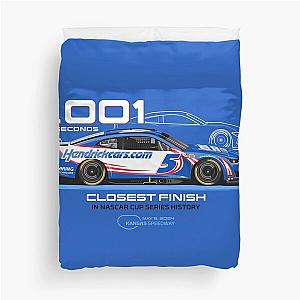 Kyle Larson CLOSEST FINISH in NASCAR History 2024 Duvet Cover