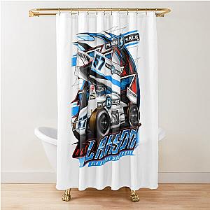 Kyle Larson Shower Curtain