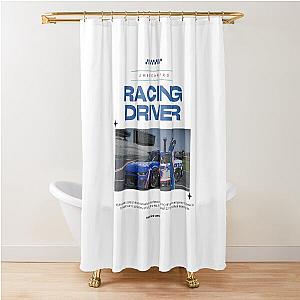 Kyle Larson NASCAR T-Shirt Design Shower Curtain for Racing Fans