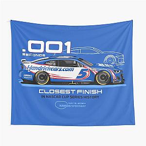 Kyle Larson's CLOSEST FINISH in NASCAR History 2024 Tapestry