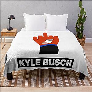 Kyle Larson T-Shirt Finger Throw Blanket