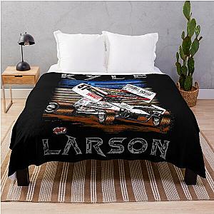 Kyle Larson 19 Throw Blanket