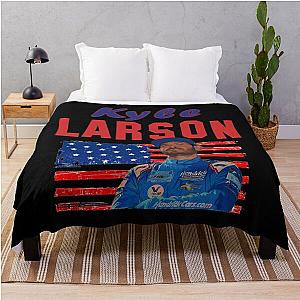 Kyle Larson Throw Blanket