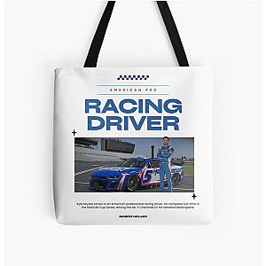 Kyle Larson NASCAR T-Shirt Design for Racing Fans Tote Bag