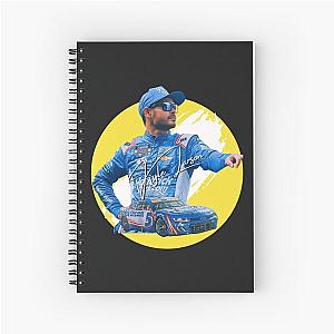 Kyle Larson Hi Def Paint Effect T-Shirt and Sticker Spiral Notebook