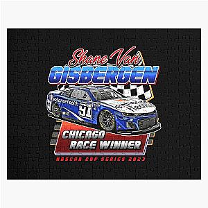 Shane Van Gisbergen Chicago Race Winner NASCAR Cup Kyle Larson Jigsaw Puzzle