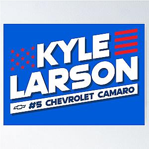 Kyle Larson 5 Urban Poster