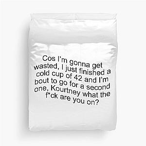 Kylie Jenner Sticker Funny Moment Meme Gift Picture Kourtney Kim Kardashian Makeup Outfit Cosmetics Face KUWTK Duvet Cover