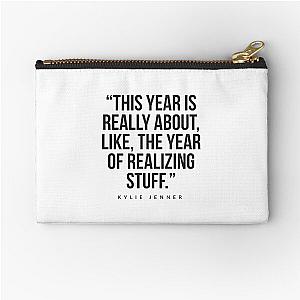 This year is about Kylie Jenner Zipper Pouch