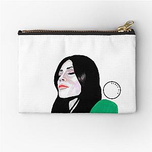 Watercolour Kylie Jenner by Derek Xie Zipper Pouch