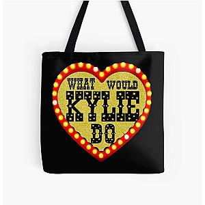 Kylie Minogue - What Would Kylie Do? Glitter Edition All Over Print Tote Bag