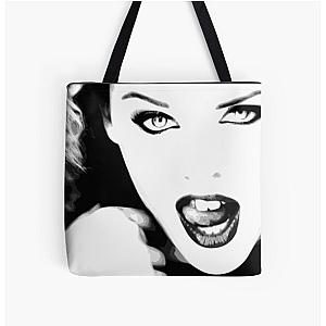 Kylie Minogue - Confide in Me (black and white) All Over Print Tote Bag