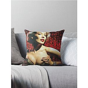 Kylie Minogue Throw Pillow