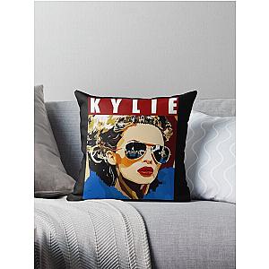 Kylie Minogue - The Face Magazine Graphic  Throw Pillow