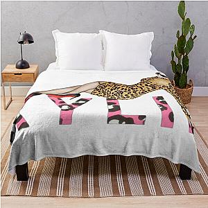 Leopard Kylie Minogue Art Throw Blanket