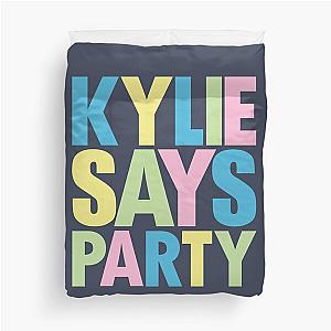 Kylie Minogue  Kylie Says Party Duvet Cover